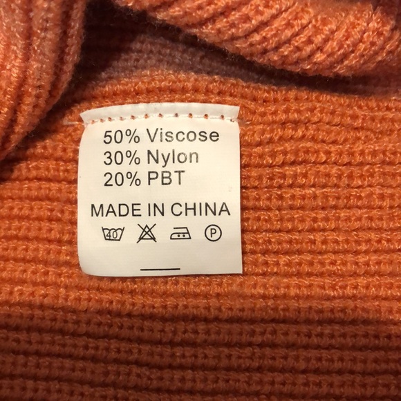 Anrabess Women Crewneck Batwing Sleeve Oversized Side Slit Ribbed Knit Sweater - Picture 10 of 10